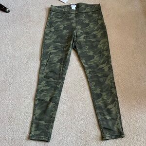 Camouflage Print Jeggings